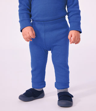 Babies' Plain Cotton Leggings