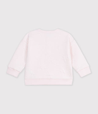 Babies' Cardigan in Thick Cotton with a Star Motif