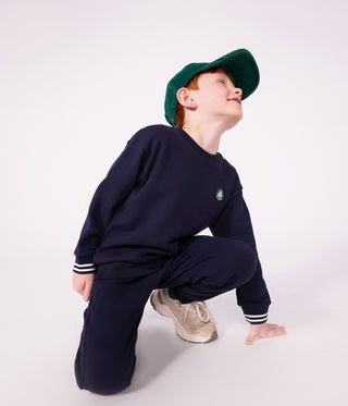 Children's Plain Cotton Jogging Bottoms