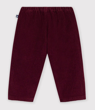 Babies' Plain Corduroy Trousers