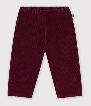 Babies' Plain Corduroy Trousers