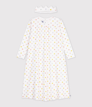 Girls' Princess Fancy Dress Nightdress and Tiara in Cotton