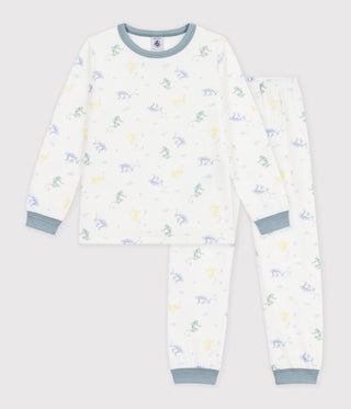 Children's Printed Velour Pyjamas