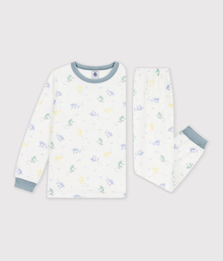 Children's Printed Velour Pyjamas