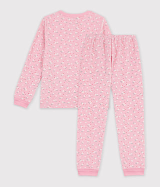 Children's Printed Velour Pyjamas
