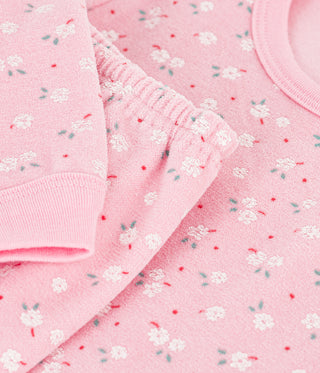 Children's Printed Velour Pyjamas