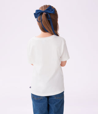 Children's Paris Printed Short-Sleeved Cotton T-Shirt