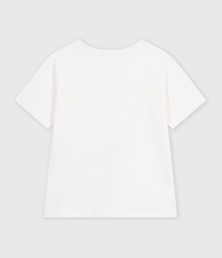 Children's Paris Printed Short-Sleeved Cotton T-Shirt