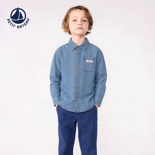 Boys' Tencel Long-Sleeve Shirt