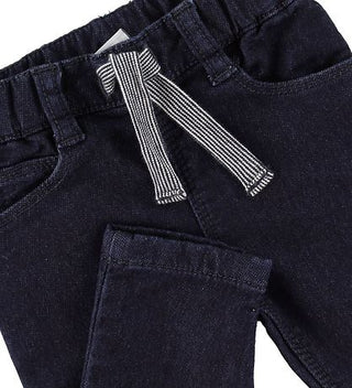 BABIES DENIM FLEECE TROUSERS