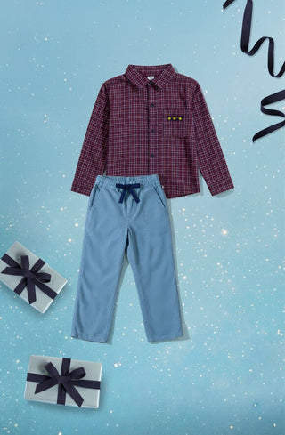 Children's Checked Flannel Shirt