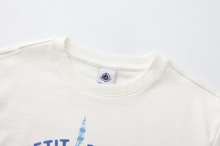 Children's Paris Themed Long-Sleeved T-Shirt