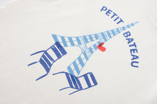Children's Paris Themed Long-Sleeved T-Shirt