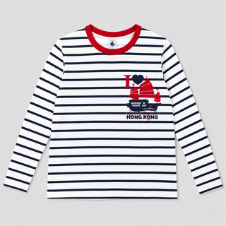 Adult's Hong Kong Exclusive Long-Sleeved Cotton T-Shirt