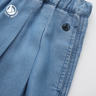 Girls' Wide-Leg Tencel Pants