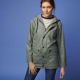 Adult Iconic Recycled Fabric and Organic Cotton Raincoat
