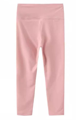 Girls' Quick-drying Pink Leggings