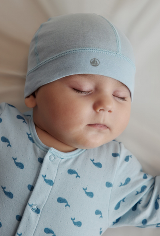 Newborn Babies' Cotton Bonnet – Petit Bateau