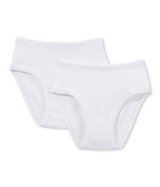 Girls' Cotton Briefs - 2-Pack