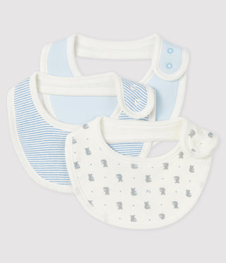 Babies' Cotton Bibs - 3-Pack