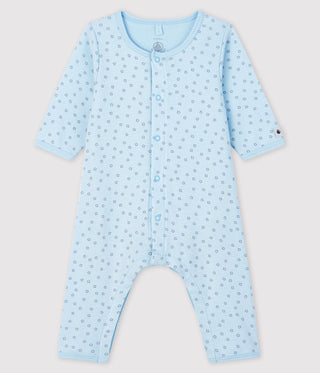 Baby Boys' Starry Footless Organic Cotton Bodyjama