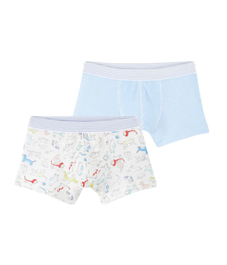 KB 2P DOG CAT PRINT BOXERS