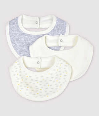 Babies' Cotton Bibs - 3-Pack