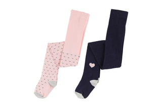 GIRLS' TIGHTS - 2-PACK