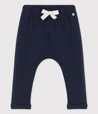 BABIES THICK ORGANIC JERSEY TROUSERS