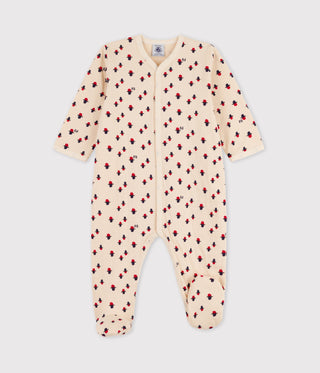Babies' Patterned Tube Knit Sleepsuit