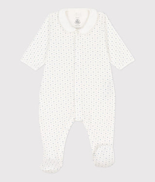 Babies' Starry Cotton Sleepsuit