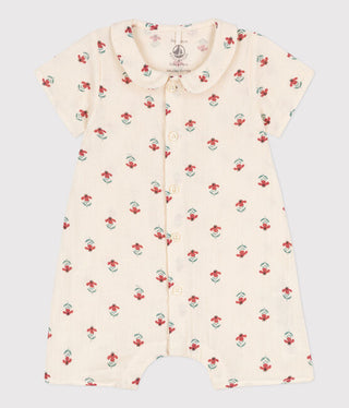 Babies' Printed Cotton Gauze Playsuit