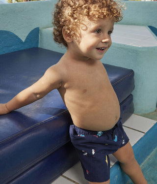 Babies' Recycled Fabric Swim Shorts