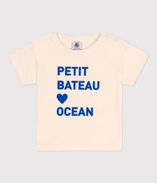 Babies' Short-Sleeved Jersey T-Shirt With Motif