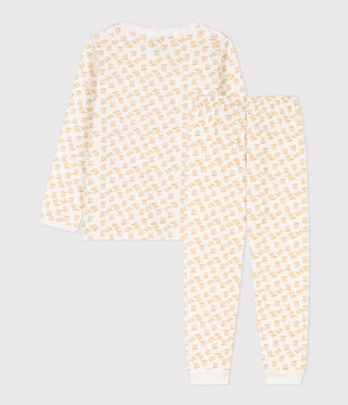 Girls' Floral Tube Knit Pyjamas