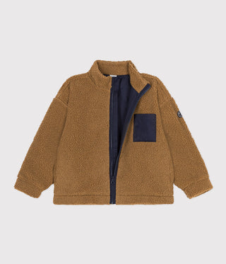 Children's Unisex Jacket in Recycled Sherpa
