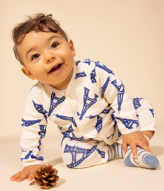 Babies' Cotton Paris Themed Pyjamas