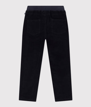 Unisex Straight-Fit Medium Velour Trousers