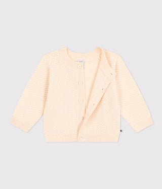 Babies' Knitted Cotton Cardigan