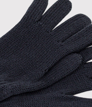 Unisex Fleece-Lined Knitted Gloves