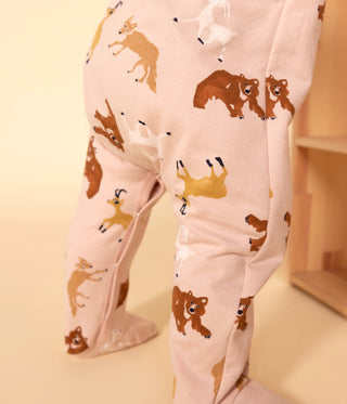 Animal Patterned Fleece Pyjamas